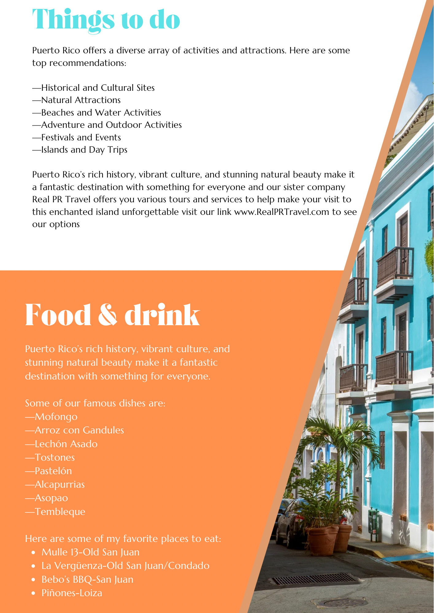 The Real Puerto Rico Travel Guidebook